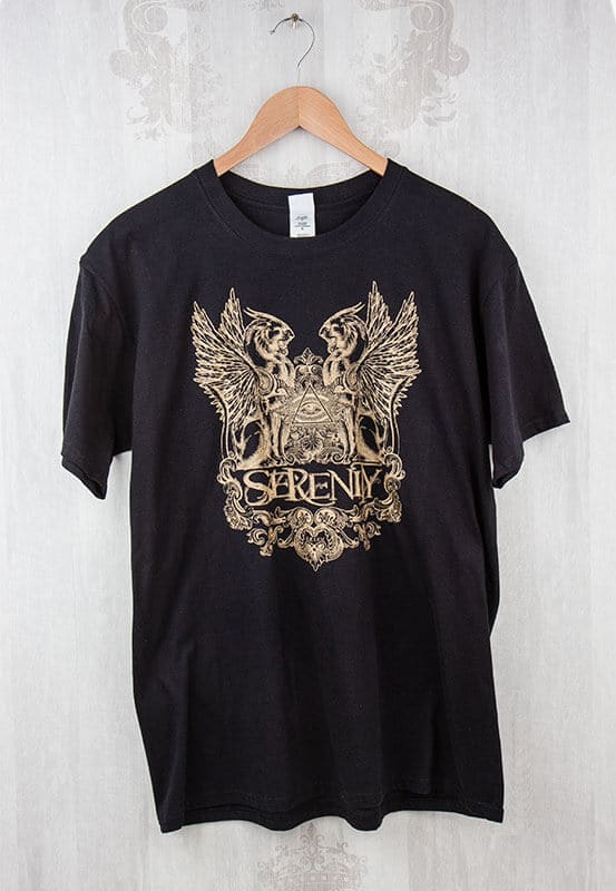 T-Shirt Siebdruck Metallic Gold